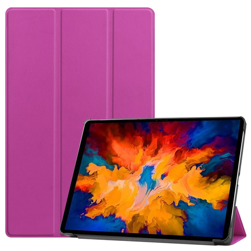 Se Lenovo Tab P11 Pro TB-J706F - Tri-Fold læder cover / taske - Lilla ❤ Stort online udvalg i Capida ❤ Hurtig levering: 1 - 2 Hverdage samt billig fragt - Varenummer: CPD-V33101804176C og barcode / Ean: på lager - Udsalg på Tablets tilbehør Spar op til 67% - Over 322 kendte brands på udsalg