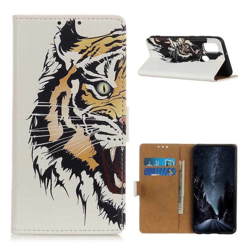 Se Motorola G30/G20/G10 - Læder cover / pung - Printet Design - Tiger ❤ Kæmpe udvalg i Capida ❤ Hurtig levering: 1 - 2 Hverdage samt billig fragt - Varenummer: CPD-V33101804597J og barcode / Ean: 101804597J på lager - Udsalg på Mobil tilbehør Spar op til 56% - Over 350 kendte brands på udsalg