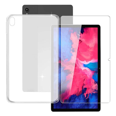 Se Lenovo Tab P11 - Shockproof gummi cover inkl. Hærdet beskyttelsesglas - Transparent ❤ Stort online udvalg i Capida ❤ Hurtig levering: 1 - 2 Hverdage samt billig fragt - Varenummer: CPD-V33101805861A og barcode / Ean: på lager - Udsalg på Tablets tilbehør Spar op til 51% - Over 785 kendte brands på udsalg