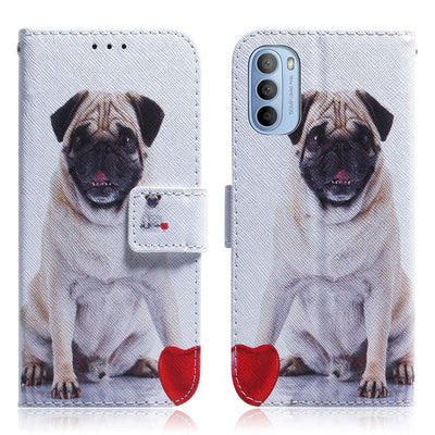 Se Motorola G31/G41 - Læder cover / pung - Printet design - Pug ✔ Kæmpe udvalg i  Capida ✔ Hurtig levering: 1 - 2 Hverdage samt billig fragt - Varenummer: CPD-V33101806683D og barcode / Ean: 101806683D på lager - Udsalg på Mobil tilbehør Spar op til 58% - Over 412 kendte brands på udsalg