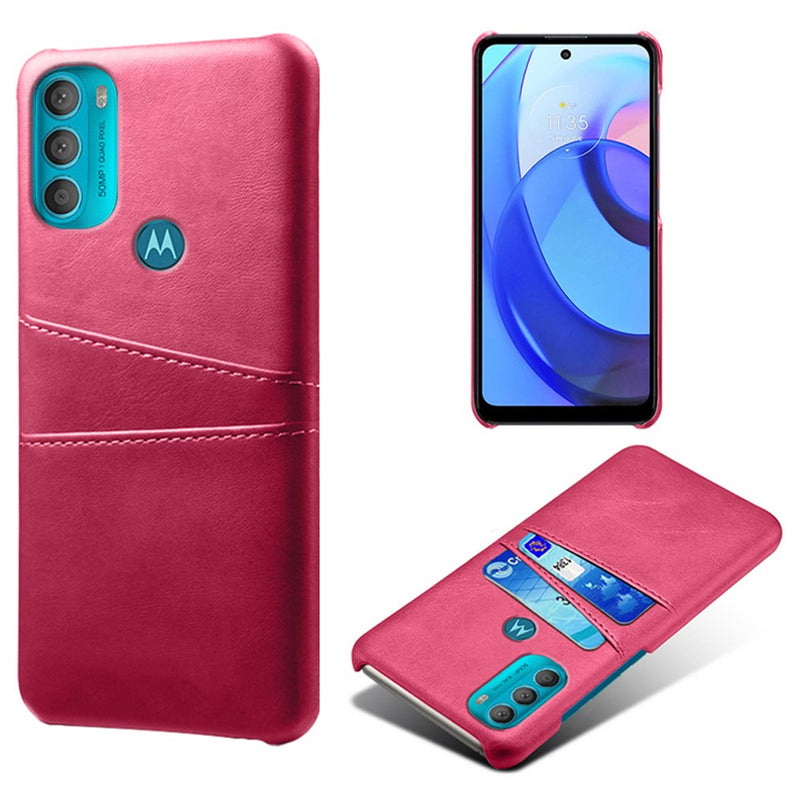 Se Motorola G71 5G - KSQ læder Hardcover med kortholdere - Rosa ✔ Kæmpe udvalg i  Capida ✔ Hurtig levering: 1 - 2 Hverdage samt billig fragt - Varenummer: CPD-V33101806776H og barcode / Ean: 101806776H på lager - Udsalg på Mobil tilbehør Spar op til 61% - Over 400 kendte brands på udsalg