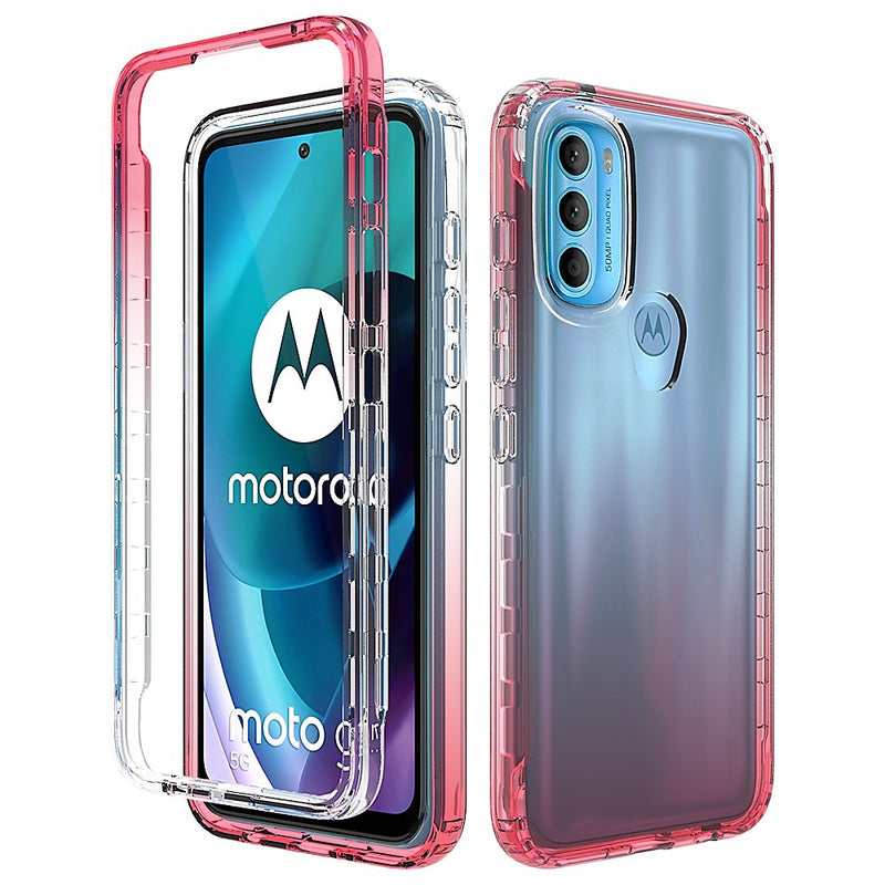 Se Motorola G71 5G - Gradient Hybrid cover - Rød ✔ Kæmpe udvalg i  Capida ✔ Hurtig levering: 1 - 2 Hverdage samt billig fragt - Varenummer: CPD-V33101807124C og barcode / Ean: 101807124C på lager - Udsalg på Mobil tilbehør Spar op til 67% - Over 412 kendte brands på udsalg