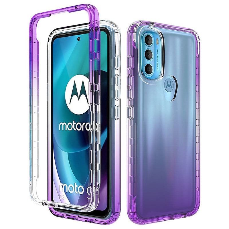 Se Motorola G71 5G - Gradient Hybrid cover - Lilla ✔ Kæmpe udvalg i  Capida ✔ Hurtig levering: 1 - 2 Hverdage samt billig fragt - Varenummer: CPD-V33101807124E og barcode / Ean: 101807124E på lager - Udsalg på Mobil tilbehør Spar op til 65% - Over 412 kendte brands på udsalg