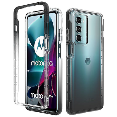 Se Motorola G200 5G - Gradient Hybrid cover - Sort ✔ Kæmpe udvalg i  Capida ✔ Hurtig levering: 1 - 2 Hverdage samt billig fragt - Varenummer: CPD-V33101807125B og barcode / Ean: 101807125B på lager - Udsalg på Mobil tilbehør Spar op til 63% - Over 412 kendte brands på udsalg