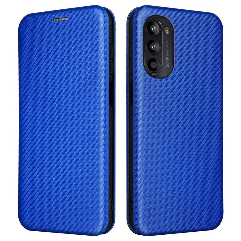 Se Motorola Moto G52 4G/G82 5G - Flip cover med kortholder - Børstet Design - Blå ✔ Kæmpe udvalg i  Capida ✔ Hurtig levering: 1 - 2 Hverdage samt billig fragt - Varenummer: CPD-V33101807903C og barcode / Ean: 101807903C på lager - Udsalg på Mobil tilbehør Spar op til 53% - Over 400 kendte brands på udsalg