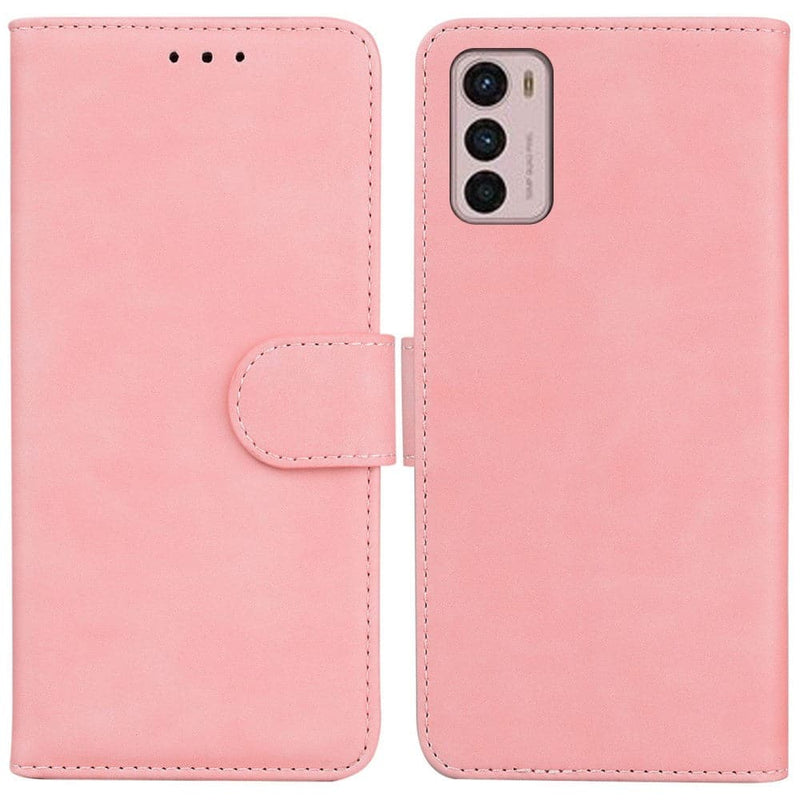 Se Motorola Moto G42 4G - Læder cover / pung - Pink ✔ Kæmpe udvalg i  Capida ✔ Hurtig levering: 1 - 2 Hverdage samt billig fragt - Varenummer: CPD-V33101808137E og barcode / Ean: 101808137E på lager - Udsalg på Mobil tilbehør Spar op til 52% - Over 360 kendte mærker på udsalg