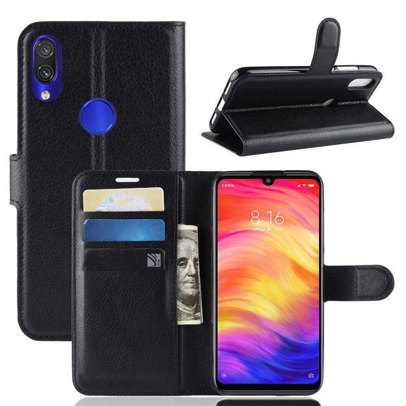 Se Xiaomi Redmi Note 7 - Læder cover / pung - Sort ✔ Kæmpe udvalg i  Capida ✔ Hurtig levering: 1 - 2 Hverdage samt billig fragt - Varenummer: CPD-V33101903619A og barcode / Ean: 101903619A på lager - Udsalg på Mobil tilbehør Spar op til 54% - Over 360 kendte mærker på udsalg