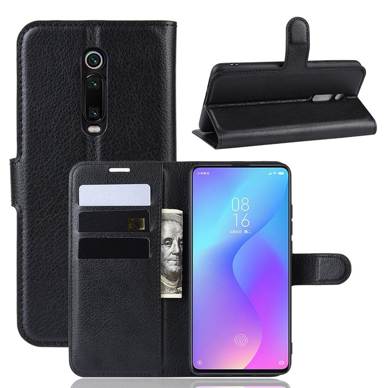 Se Xiaomi Mi 9T - Læder cover / pung - Sort ✔ Kæmpe udvalg i  Capida ✔ Hurtig levering: 1 - 2 Hverdage samt billig fragt - Varenummer: CPD-V33101904398C og barcode / Ean: 101904398C på lager - Udsalg på Mobil tilbehør Spar op til 64% - Over 360 kendte mærker på udsalg