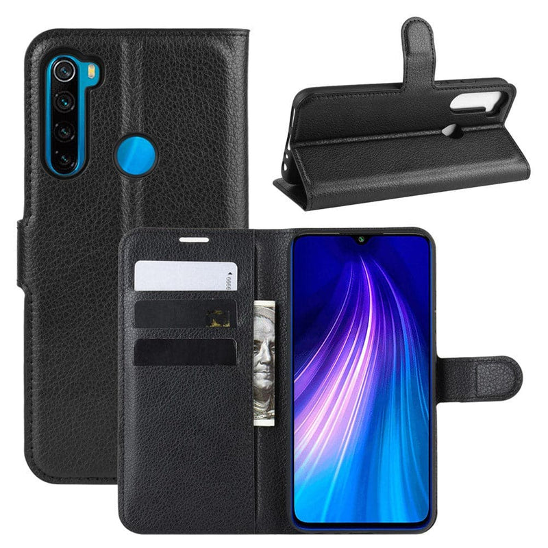 Se Xiaomi Redmi Note 8 (2021/2019) - Læder cover / pung - Sort ✔ Kæmpe udvalg i  Capida ✔ Hurtig levering: 1 - 2 Hverdage samt billig fragt - Varenummer: CPD-V33101905323A og barcode / Ean: 101905323A på lager - Udsalg på Mobil tilbehør Spar op til 56% - Over 360 kendte mærker på udsalg