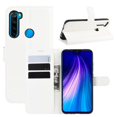 Se Xiaomi Redmi Note 8 (2021/2019) - Læder cover / pung - Hvid ✔ Kæmpe udvalg i  Capida ✔ Hurtig levering: 1 - 2 Hverdage samt billig fragt - Varenummer: CPD-V33101905323B og barcode / Ean: 101905323B på lager - Udsalg på Mobil tilbehør Spar op til 55% - Over 360 kendte mærker på udsalg