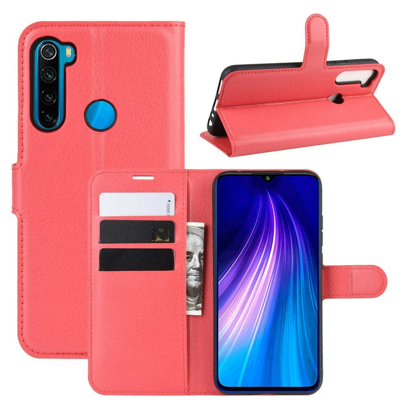 Se Xiaomi Redmi Note 8 (2021/2019) - Læder cover / pung - Rød ✔ Kæmpe udvalg i  Capida ✔ Hurtig levering: 1 - 2 Hverdage samt billig fragt - Varenummer: CPD-V33101905323C og barcode / Ean: 101905323C på lager - Udsalg på Mobil tilbehør Spar op til 54% - Over 360 kendte mærker på udsalg