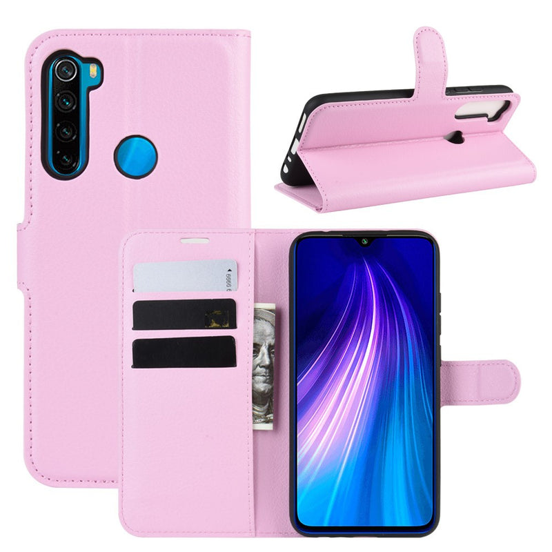 Se Xiaomi Redmi Note 8 (2021/2019) - Læder cover / pung - Pink ✔ Kæmpe udvalg i  Capida ✔ Hurtig levering: 1 - 2 Hverdage samt billig fragt - Varenummer: CPD-V33101905323E og barcode / Ean: 101905323E på lager - Udsalg på Mobil tilbehør Spar op til 52% - Over 360 kendte mærker på udsalg