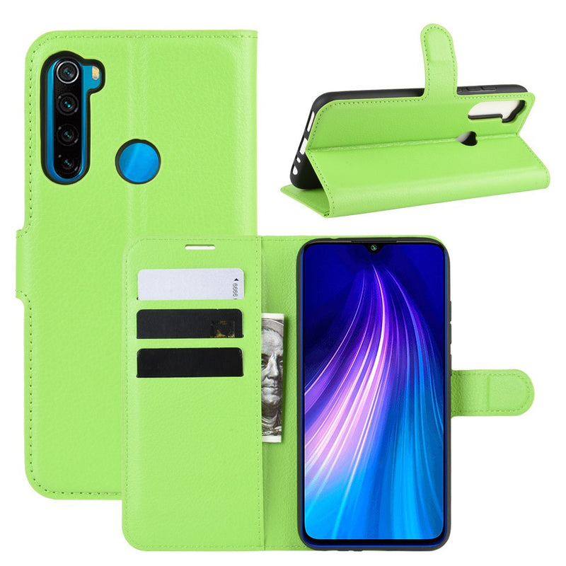 Se Xiaomi Redmi Note 8 (2021/2019) - Læder cover / pung - Grøn ✔ Kæmpe udvalg i  Capida ✔ Hurtig levering: 1 - 2 Hverdage samt billig fragt - Varenummer: CPD-V33101905323F og barcode / Ean: 101905323F på lager - Udsalg på Mobil tilbehør Spar op til 54% - Over 360 kendte mærker på udsalg