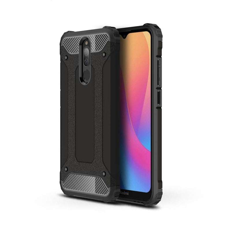 Se Xiaomi Redmi 8/8A - Armor Guard Hybrid cover - Sort ✔ Kæmpe udvalg i  Capida ✔ Hurtig levering: 1 - 2 Hverdage samt billig fragt - Varenummer: CPD-V33101905611A og barcode / Ean: 101905611A på lager - Udsalg på Mobil tilbehør Spar op til 55% - Over 360 kendte mærker på udsalg