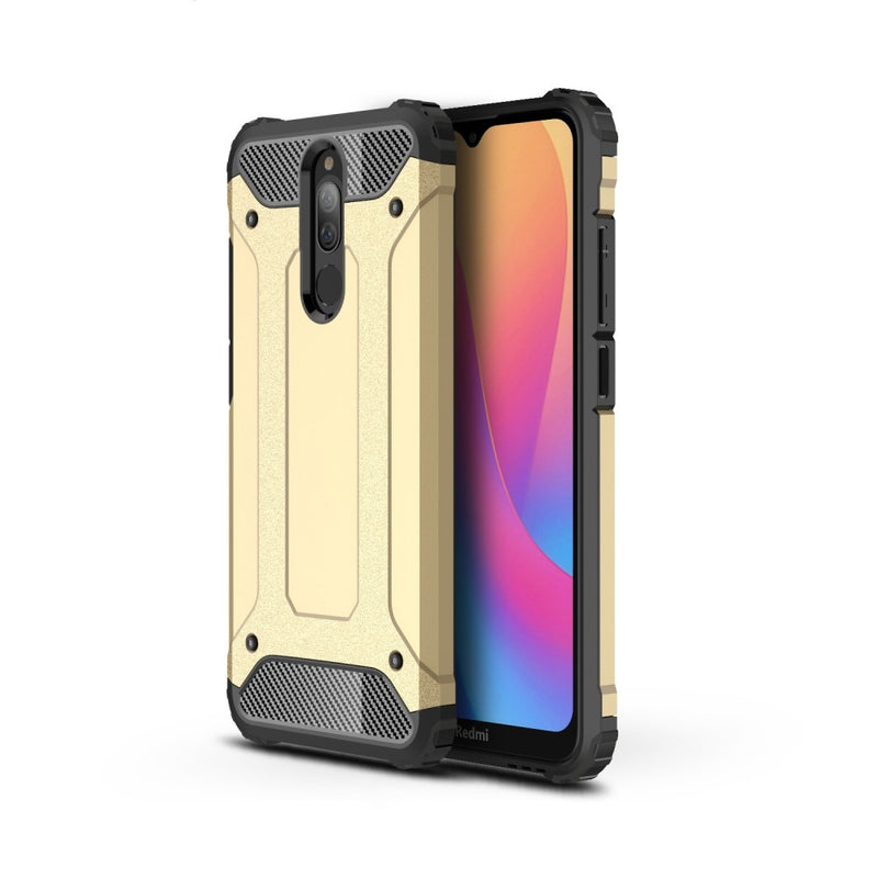 Se Xiaomi Redmi 8/8A - Armor Guard Hybrid cover - Guld ✔ Kæmpe udvalg i  Capida ✔ Hurtig levering: 1 - 2 Hverdage samt billig fragt - Varenummer: CPD-V33101905611E og barcode / Ean: 101905611E på lager - Udsalg på Mobil tilbehør Spar op til 53% - Over 360 kendte mærker på udsalg