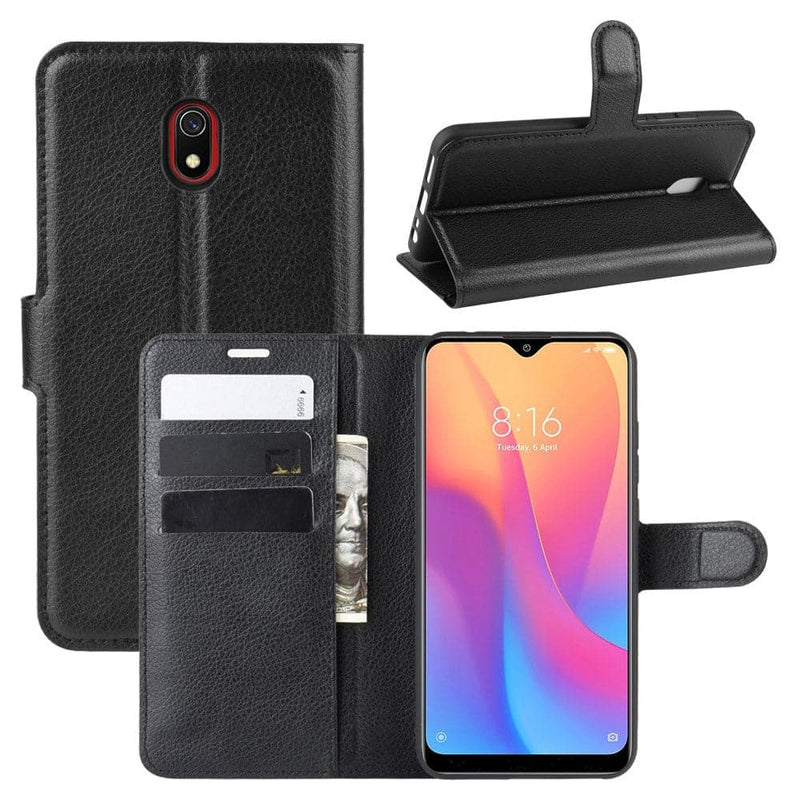 Se Xiaomi Redmi 8A - Læder cover / pung - Sort ✔ Kæmpe udvalg i  Capida ✔ Hurtig levering: 1 - 2 Hverdage samt billig fragt - Varenummer: CPD-V33101905638A og barcode / Ean: 101905638A på lager - Udsalg på Mobil tilbehør Spar op til 53% - Over 360 kendte mærker på udsalg