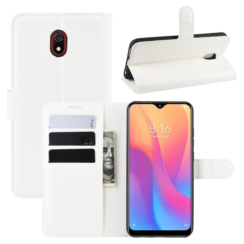 Se Xiaomi Redmi 8A - Læder cover / pung - Hvid ✔ Kæmpe udvalg i  Capida ✔ Hurtig levering: 1 - 2 Hverdage samt billig fragt - Varenummer: CPD-V33101905638B og barcode / Ean: 101905638B på lager - Udsalg på Mobil tilbehør Spar op til 52% - Over 360 kendte mærker på udsalg