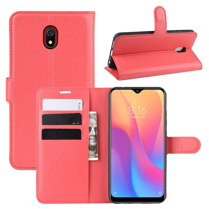 Se Xiaomi Redmi 8A - Læder cover / pung - Rød ✔ Kæmpe udvalg i  Capida ✔ Hurtig levering: 1 - 2 Hverdage samt billig fragt - Varenummer: CPD-V33101905638C og barcode / Ean: 101905638C på lager - Udsalg på Mobil tilbehør Spar op til 51% - Over 360 kendte mærker på udsalg