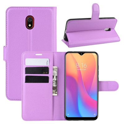 Se Xiaomi Redmi 8A - Læder cover / pung - Lilla ✔ Kæmpe udvalg i  Capida ✔ Hurtig levering: 1 - 2 Hverdage samt billig fragt - Varenummer: CPD-V33101905638H og barcode / Ean: 101905638H på lager - Udsalg på Mobil tilbehør Spar op til 63% - Over 360 kendte mærker på udsalg