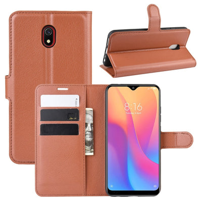 Se Xiaomi Redmi 8A - Læder cover / pung - Brun ✔ Kæmpe udvalg i  Capida ✔ Hurtig levering: 1 - 2 Hverdage samt billig fragt - Varenummer: CPD-V33101905638I og barcode / Ean: 101905638I på lager - Udsalg på Mobil tilbehør Spar op til 62% - Over 360 kendte mærker på udsalg