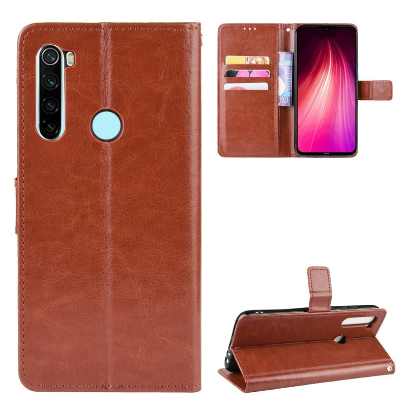 Se Xiaomi redmi Note 8T - Læder cover / pung - Brun ✔ Kæmpe udvalg i  Capida ✔ Hurtig levering: 1 - 2 Hverdage samt billig fragt - Varenummer: CPD-V33101905976D og barcode / Ean: 101905976D på lager - Udsalg på Mobil tilbehør Spar op til 52% - Over 360 kendte mærker på udsalg