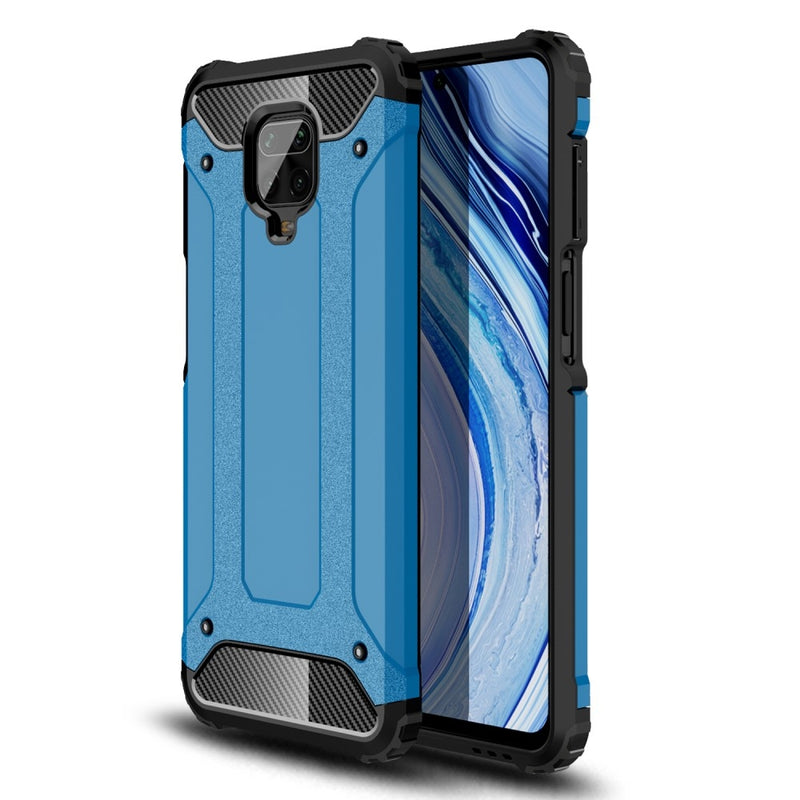 Se Xiaomi Redmi Note 9 Pro Max/9 pro/9S - Armor Guard Hybrid cover - Lyseblå ✔ Kæmpe udvalg i  Capida ✔ Hurtig levering: 1 - 2 Hverdage samt billig fragt - Varenummer: CPD-V33101906802F og barcode / Ean: 101906802F på lager - Udsalg på Mobil tilbehør Spar op til 54% - Over 360 kendte mærker på udsalg