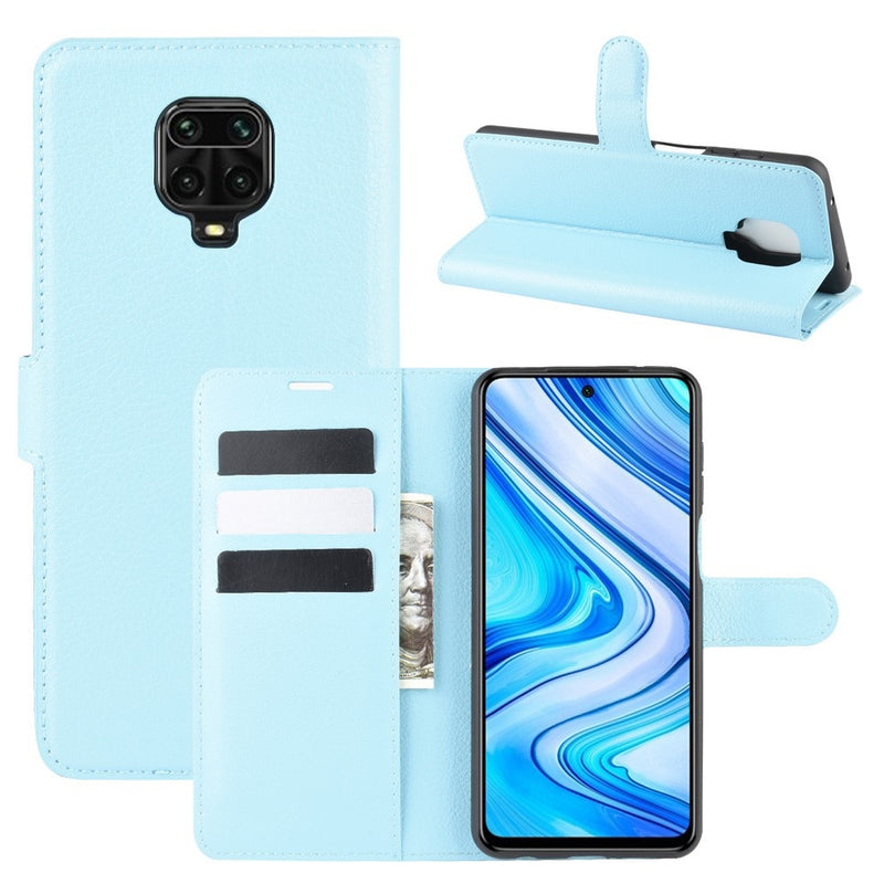 Se Xiaomi Redmi Note 9 Pro/Note 9s/Note 9 pro Max - Læder cover / pung - Lyseblå ❤ Stort online udvalg i Capida ❤ Hurtig levering: 1 - 2 Hverdage samt billig fragt - Varenummer: CPD-V33101906960G og barcode / Ean: på lager - Udsalg på Mobil tilbehør Spar op til 51% - Over 857 kendte brands på udsalg