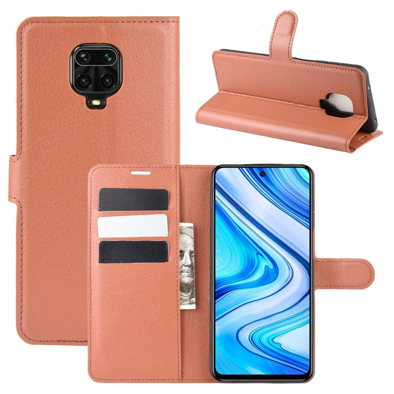 Se Xiaomi Redmi Note 9 Pro/Note 9s/Note 9 pro Max - Læder cover / pung - Brun ❤ Stort online udvalg i Capida ❤ Hurtig levering: 1 - 2 Hverdage samt billig fragt - Varenummer: CPD-V33101906960I og barcode / Ean: på lager - Udsalg på Mobil tilbehør Spar op til 67% - Over 857 kendte brands på udsalg