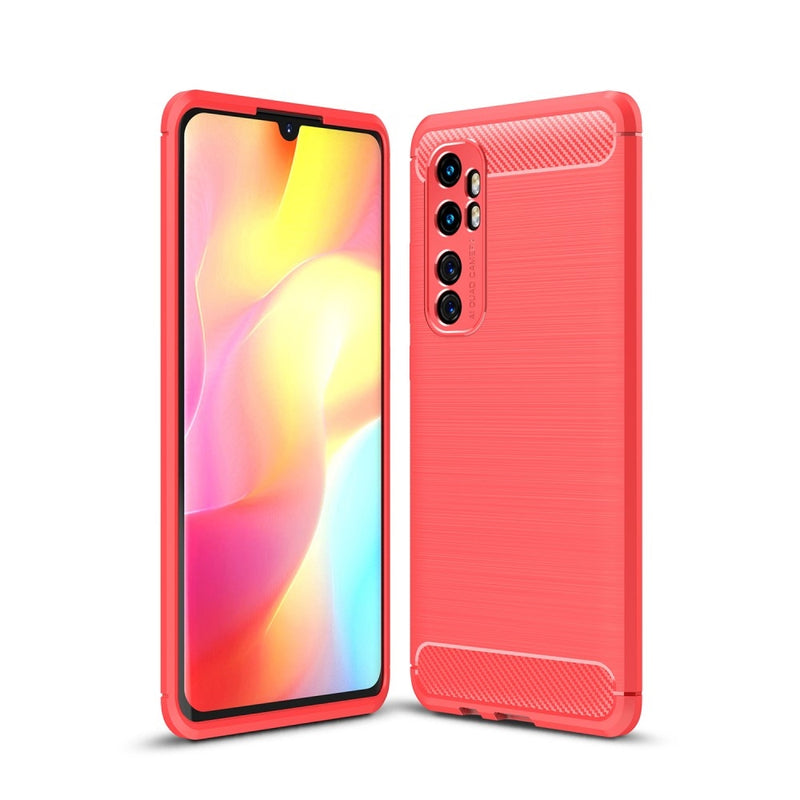 Se Xiaomi Mi Note 10 Lite - Gummi cover i Børstet Design - Rød ❤ Stort online udvalg i Capida ❤ Hurtig levering: 1 - 2 Hverdage samt billig fragt - Varenummer: CPD-V33101907157C og barcode / Ean: på lager - Udsalg på Mobil tilbehør Spar op til 66% - Over 312 kendte brands på udsalg