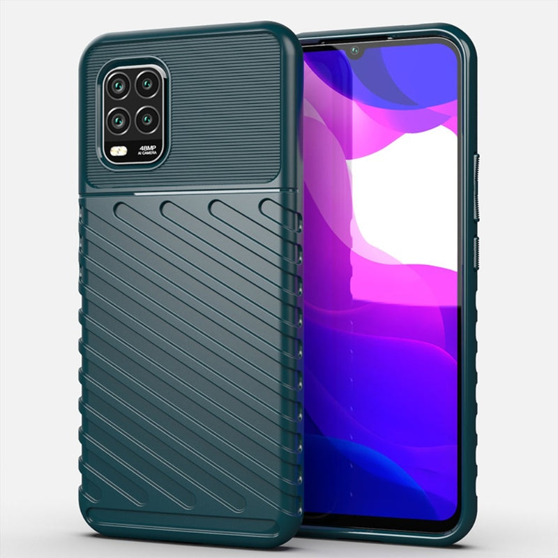 Se Xiaomi Mi 10 Lite 5G - Thunder Series gummi cover - Grøn ❤ Stort online udvalg i Capida ❤ Hurtig levering: 1 - 2 Hverdage samt billig fragt - Varenummer: CPD-V33101907172B og barcode / Ean: på lager - Udsalg på Mobil tilbehør Spar op til 58% - Over 312 kendte brands på udsalg