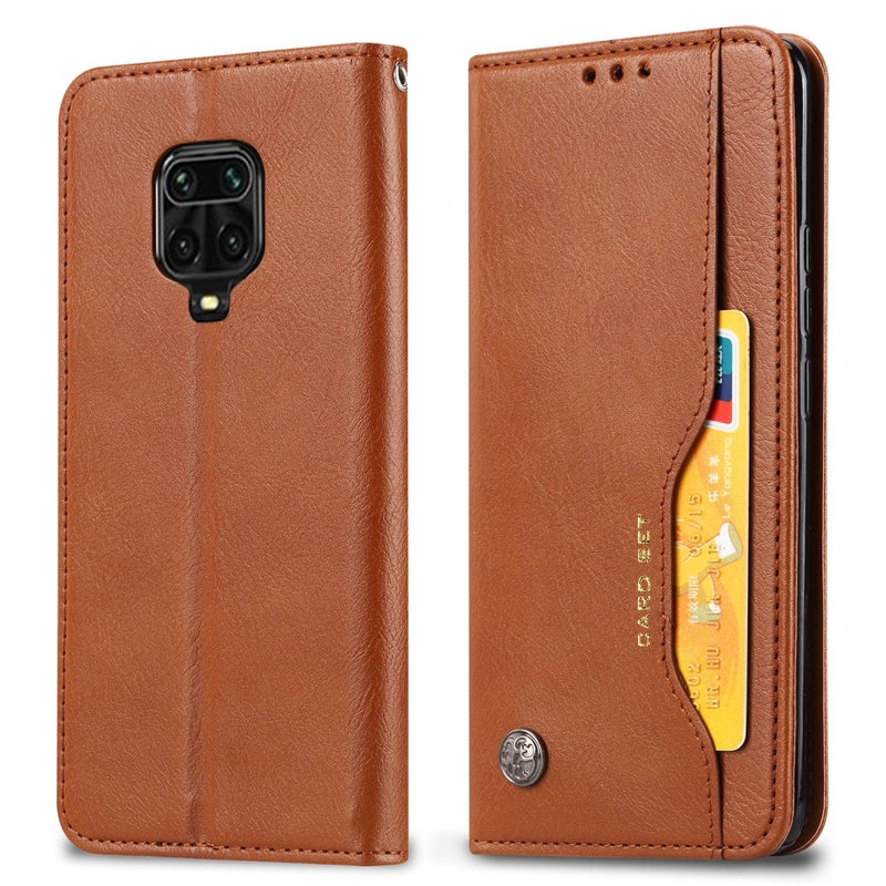 Se Xiaomi Redmi Note 9 Pro/Note 9s/Note 9 pro Max - Flip Læder cover / pung - Brun ❤ Stort online udvalg i Capida ❤ Hurtig levering: 1 - 2 Hverdage samt billig fragt - Varenummer: CPD-V33101907256A og barcode / Ean: på lager - Udsalg på Mobil tilbehør Spar op til 52% - Over 312 kendte brands på udsalg