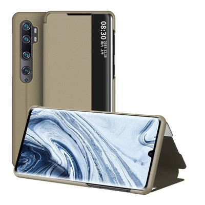 Se Xiaomi Mi Note 10/Note 10 Lite - View Window læder cover - Guld ❤ Kæmpe udvalg i Capida ❤ Hurtig levering: 1 - 2 Hverdage samt billig fragt - Varenummer: CPD-V33101907554D og barcode / Ean: 101907554D på lager - Udsalg på Mobil tilbehør Spar op til 64% - Over 857 kendte brands på udsalg