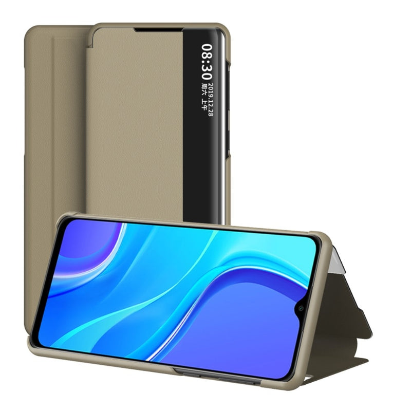 Se Xiaomi Redmi 9 - View Window læder cover - Guld ❤ Kæmpe udvalg i Capida ❤ Hurtig levering: 1 - 2 Hverdage samt billig fragt - Varenummer: CPD-V33101907697D og barcode / Ean: 101907697D på lager - Udsalg på Mobil tilbehør Spar op til 62% - Over 857 kendte brands på udsalg