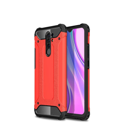 Se Xiaomi Redmi 9 - Armor Guard Hybrid cover - Rød ❤ Kæmpe udvalg i Capida ❤ Hurtig levering: 1 - 2 Hverdage samt billig fragt - Varenummer: CPD-V33101907750C og barcode / Ean: 101907750C på lager - Udsalg på Mobil tilbehør Spar op til 67% - Over 434 design brands på udsalg