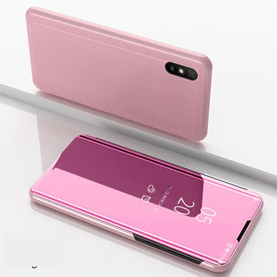 Se Xiaomi Redmi 9A - View Window Mirror cover - Rosa guld ❤ Kæmpe udvalg i Capida ❤ Hurtig levering: 1 - 2 Hverdage samt billig fragt - Varenummer: CPD-V33101907778C og barcode / Ean: 101907778C på lager - Udsalg på Mobil tilbehør Spar op til 66% - Over 454 design brands på udsalg