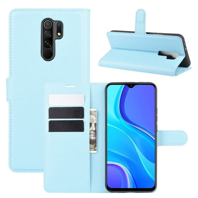 Se Xiaomi Redmi 9 - Læder cover / pung - Blå ❤ Kæmpe udvalg i Capida ❤ Hurtig levering: 1 - 2 Hverdage samt billig fragt - Varenummer: CPD-V33101907919E og barcode / Ean: 101907919E på lager - Udsalg på Mobil tilbehør Spar op til 52% - Over 454 design brands på udsalg