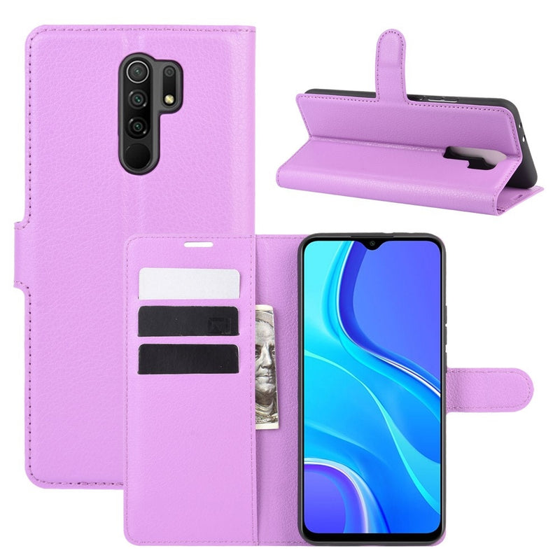 Se Xiaomi Redmi 9 - Læder cover / pung - Lilla ❤ Kæmpe udvalg i Capida ❤ Hurtig levering: 1 - 2 Hverdage samt billig fragt - Varenummer: CPD-V33101907919H og barcode / Ean: 101907919H på lager - Udsalg på Mobil tilbehør Spar op til 51% - Over 412 kendte brands på udsalg