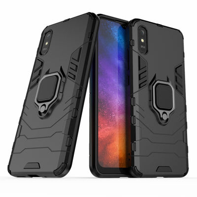 Se Xiaomi Redmi 9A - Hybrid cover med Kickstand - Sort ❤ Kæmpe udvalg i Capida ❤ Hurtig levering: 1 - 2 Hverdage samt billig fragt - Varenummer: CPD-V33101907960A og barcode / Ean: 101907960A på lager - Udsalg på Mobil tilbehør Spar op til 51% - Over 454 design brands på udsalg