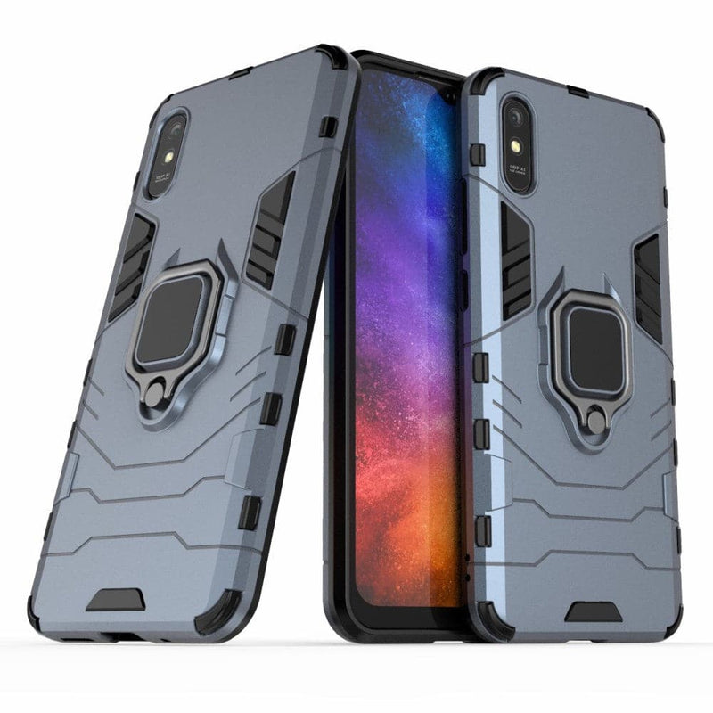 Se Xiaomi Redmi 9A - Hybrid cover med Kickstand - Blå ❤ Kæmpe udvalg i Capida ❤ Hurtig levering: 1 - 2 Hverdage samt billig fragt - Varenummer: CPD-V33101907960C og barcode / Ean: 101907960C på lager - Udsalg på Mobil tilbehør Spar op til 65% - Over 412 kendte brands på udsalg