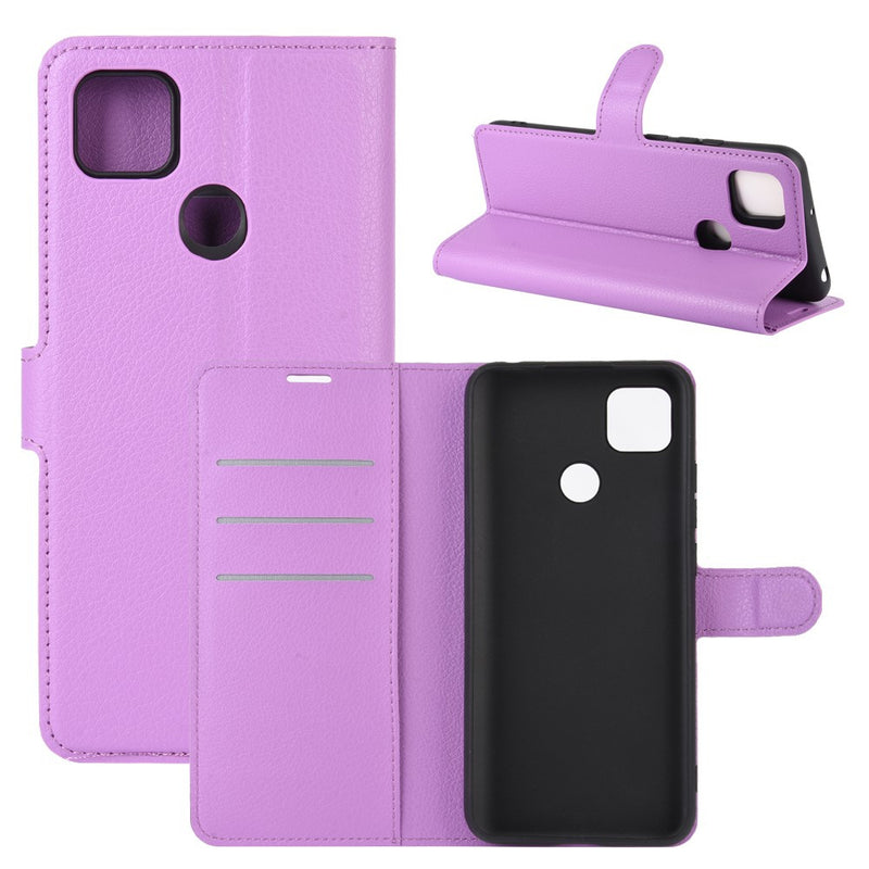 Se Xiaomi Redmi 9C - Læder cover / pung - Lilla ❤ Kæmpe udvalg i Capida ❤ Hurtig levering: 1 - 2 Hverdage samt billig fragt - Varenummer: CPD-V33101908010H og barcode / Ean: 101908010H på lager - Udsalg på Mobil tilbehør Spar op til 56% - Over 454 design brands på udsalg