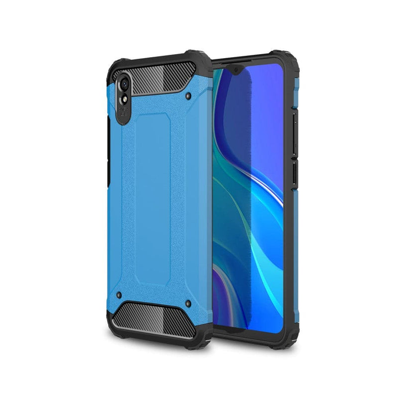 Se Xiaomi Redmi 9A - Armor Guard Hybrid cover - Lyseblå ❤ Kæmpe udvalg i Capida ❤ Hurtig levering: 1 - 2 Hverdage samt billig fragt - Varenummer: CPD-V33101908037F og barcode / Ean: 101908037F på lager - Udsalg på Mobil tilbehør Spar op til 53% - Over 454 kendte brands på udsalg