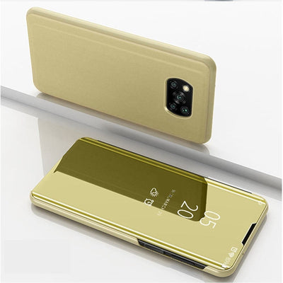 Se Xiaomi Poco X3 NFC - View Window Mirror cover - Guld ❤ Kæmpe udvalg i Capida ❤ Hurtig levering: 1 - 2 Hverdage samt billig fragt - Varenummer: CPD-V33101908411G og barcode / Ean: 101908411G på lager - Udsalg på Mobil tilbehør Spar op til 51% - Over 454 design brands på udsalg