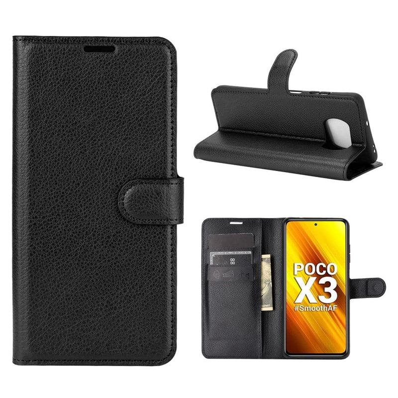 Se Xiaomi Poco X3 NFC - Classic læder cover / pung - Sort ❤ Kæmpe udvalg i Capida ❤ Hurtig levering: 1 - 2 Hverdage samt billig fragt - Varenummer: CPD-V33101908576A og barcode / Ean: 101908576A på lager - Udsalg på Mobil tilbehør Spar op til 52% - Over 454 design brands på udsalg