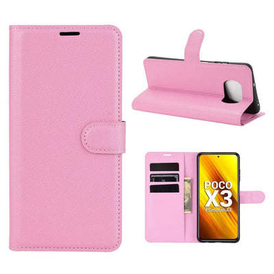 Se Xiaomi Poco X3 NFC - Classic læder cover / pung - Pink ❤ Kæmpe udvalg i Capida ❤ Hurtig levering: 1 - 2 Hverdage samt billig fragt - Varenummer: CPD-V33101908576E og barcode / Ean: 101908576E på lager - Udsalg på Mobil tilbehør Spar op til 51% - Over 454 design brands på udsalg