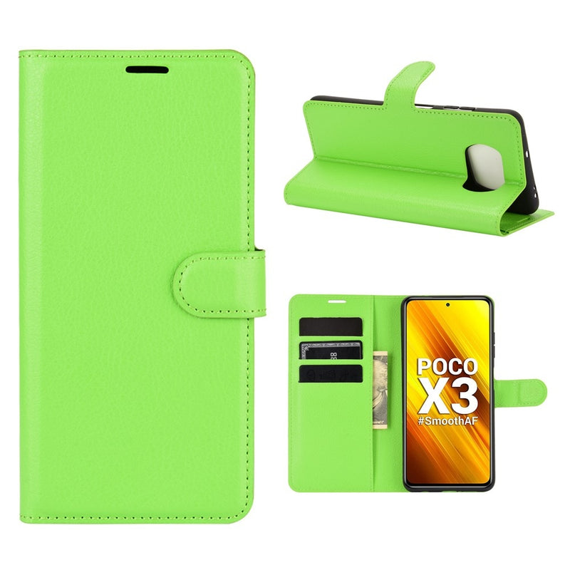 Se Xiaomi Poco X3 NFC - Classic læder cover / pung - Grøn ❤ Kæmpe udvalg i Capida ❤ Hurtig levering: 1 - 2 Hverdage samt billig fragt - Varenummer: CPD-V33101908576F og barcode / Ean: 101908576F på lager - Udsalg på Mobil tilbehør Spar op til 67% - Over 454 design brands på udsalg