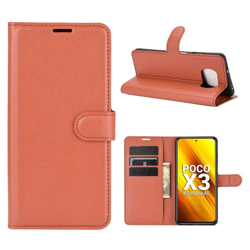 Se Xiaomi Poco X3 NFC - Classic læder cover / pung - Brun ❤ Kæmpe udvalg i Capida ❤ Hurtig levering: 1 - 2 Hverdage samt billig fragt - Varenummer: CPD-V33101908576I og barcode / Ean: 101908576I på lager - Udsalg på Mobil tilbehør Spar op til 57% - Over 412 kendte brands på udsalg