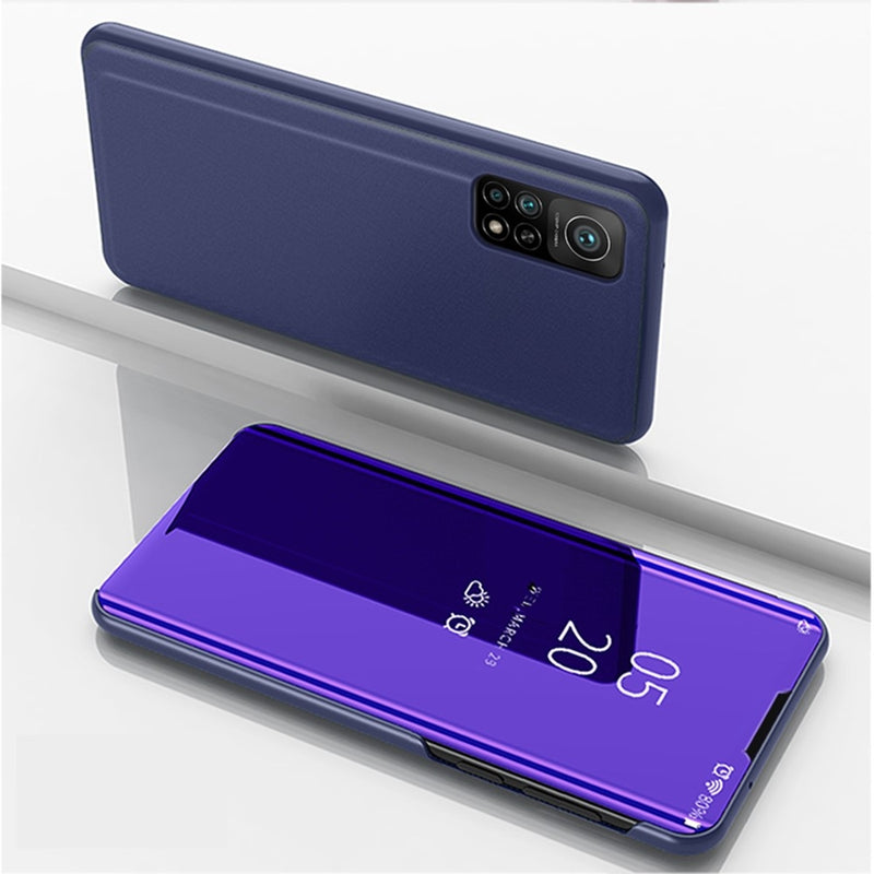 Se Xiaomi Mi 10T / Mi 10T Pro 5G - View Window Mirror cover - Lilla/blå ❤ Kæmpe udvalg i Capida ❤ Hurtig levering: 1 - 2 Hverdage samt billig fragt - Varenummer: CPD-V33101908656F og barcode / Ean: 101908656F på lager - Udsalg på Mobil tilbehør Spar op til 59% - Over 434 design brands på udsalg