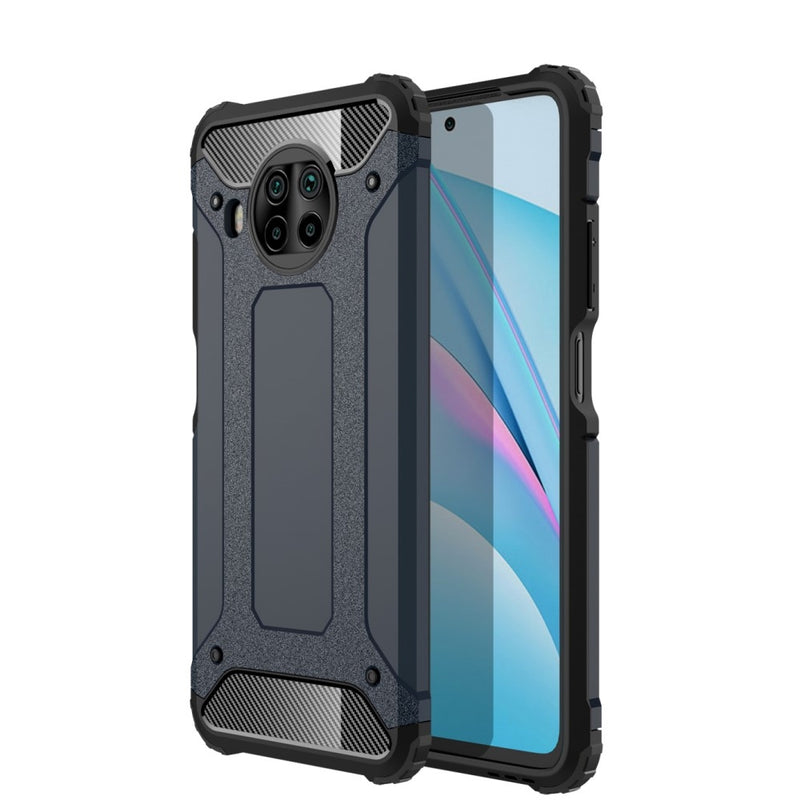 Se Xiaomi Mi 10T Lite 5G - Armor Guard Hybrid cover - Mørkeblå ❤ Kæmpe udvalg i Capida ❤ Hurtig levering: 1 - 2 Hverdage samt billig fragt - Varenummer: CPD-V33101908797A og barcode / Ean: 101908797A på lager - Udsalg på Mobil tilbehør Spar op til 66% - Over 434 design brands på udsalg