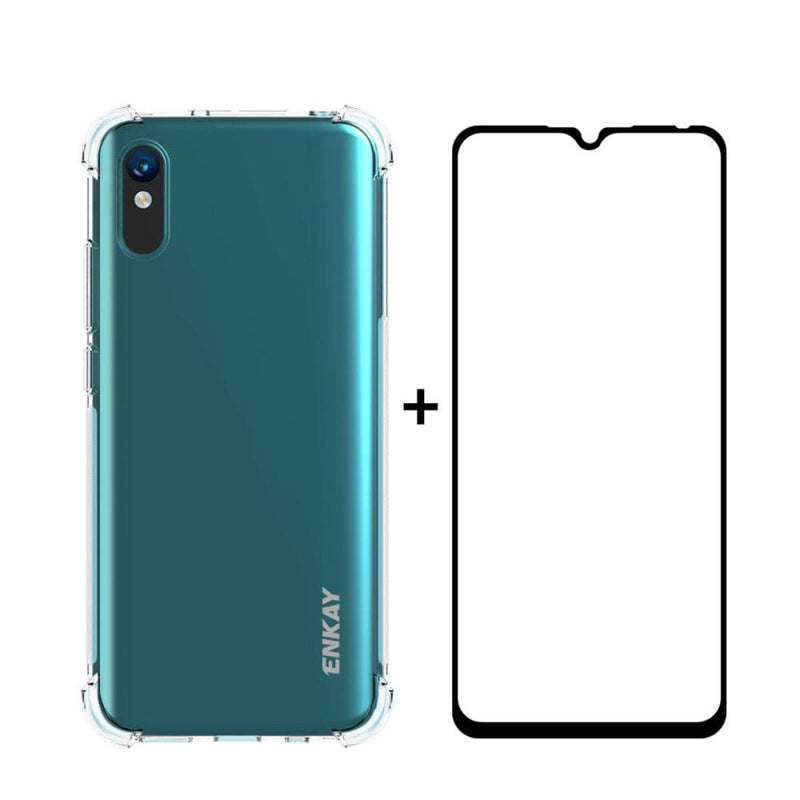 Se Xiaomi Redmi 9A - ENKAY shockproof gummi cover inkl hærdet beskyttelsesglas ❤ Kæmpe udvalg i Capida ❤ Hurtig levering: 1 - 2 Hverdage samt billig fragt - Varenummer: CPD-V33101908961A og barcode / Ean: 101908961A på lager - Udsalg på Mobil tilbehør Spar op til 55% - Over 454 kendte brands på udsalg