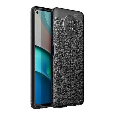 Se Xiaomi Redmi Note 9 5G / Note 9T 5G - Gummi cover - Læder Design - Sort ❤ Kæmpe udvalg i Capida ❤ Hurtig levering: 1 - 2 Hverdage samt billig fragt - Varenummer: CPD-V33101909126A og barcode / Ean: 101909126A på lager - Udsalg på Mobil tilbehør Spar op til 63% - Over 434 design brands på udsalg